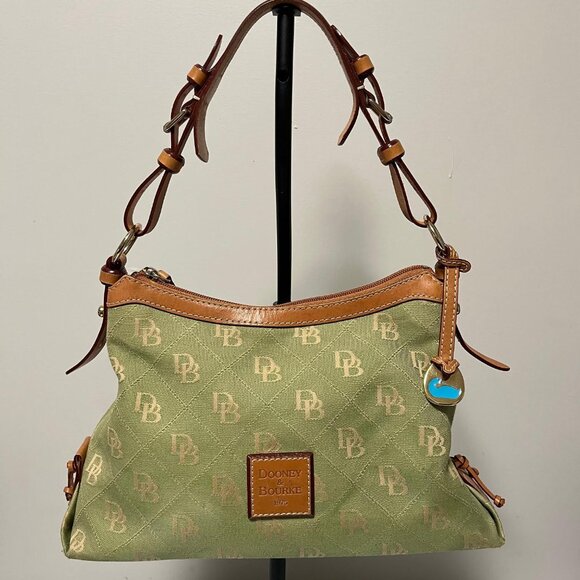 Dooney & Bourke Monogram Satchel - Picture 14 of 14